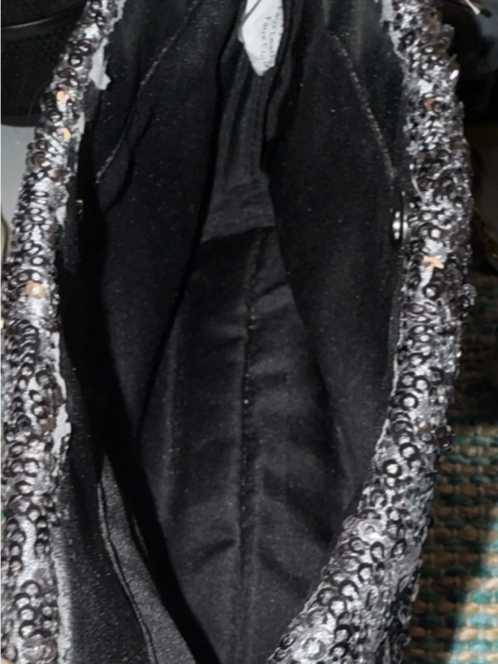 Victoria's Secret Black Textured Pebble Wallet - Picture 2 of 6
